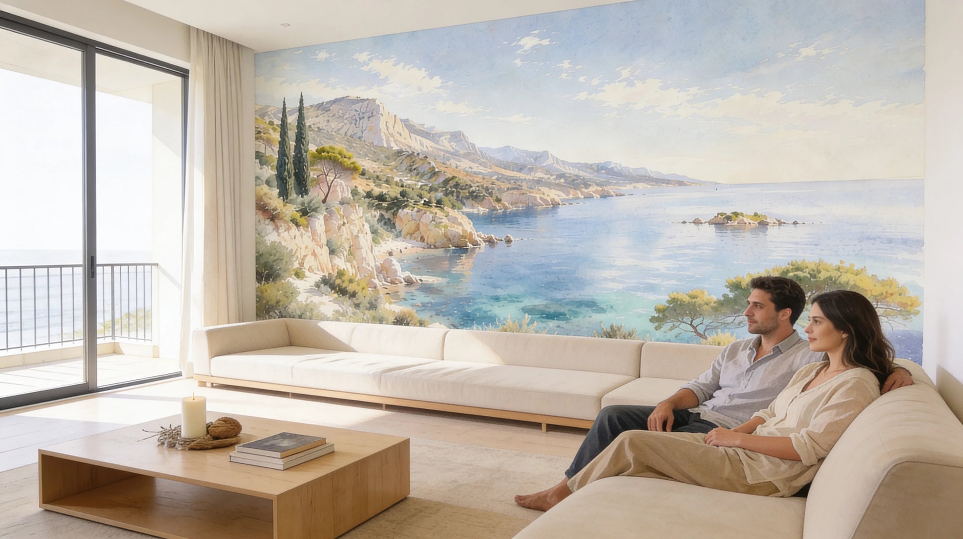 DH-MUR-013 - mural decorativo Deco Habitat