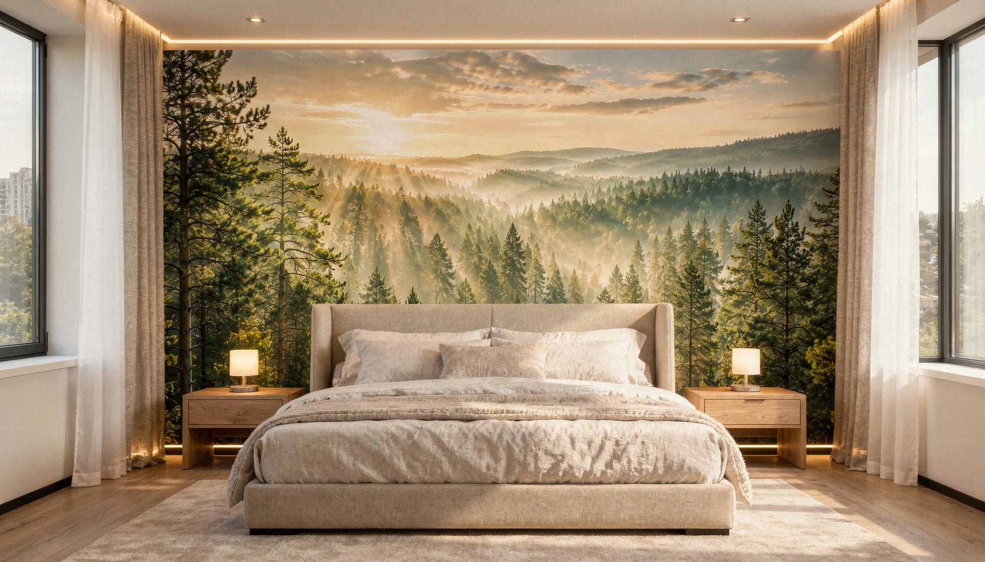 DH-MUR-017 - diseño mural para decoración interior