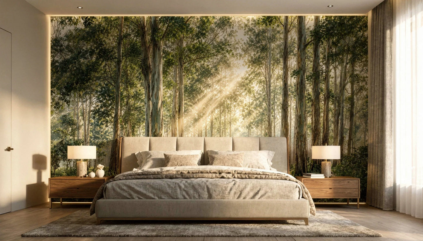 DH-MUR-018 - detalle de mural con acabado mate premium