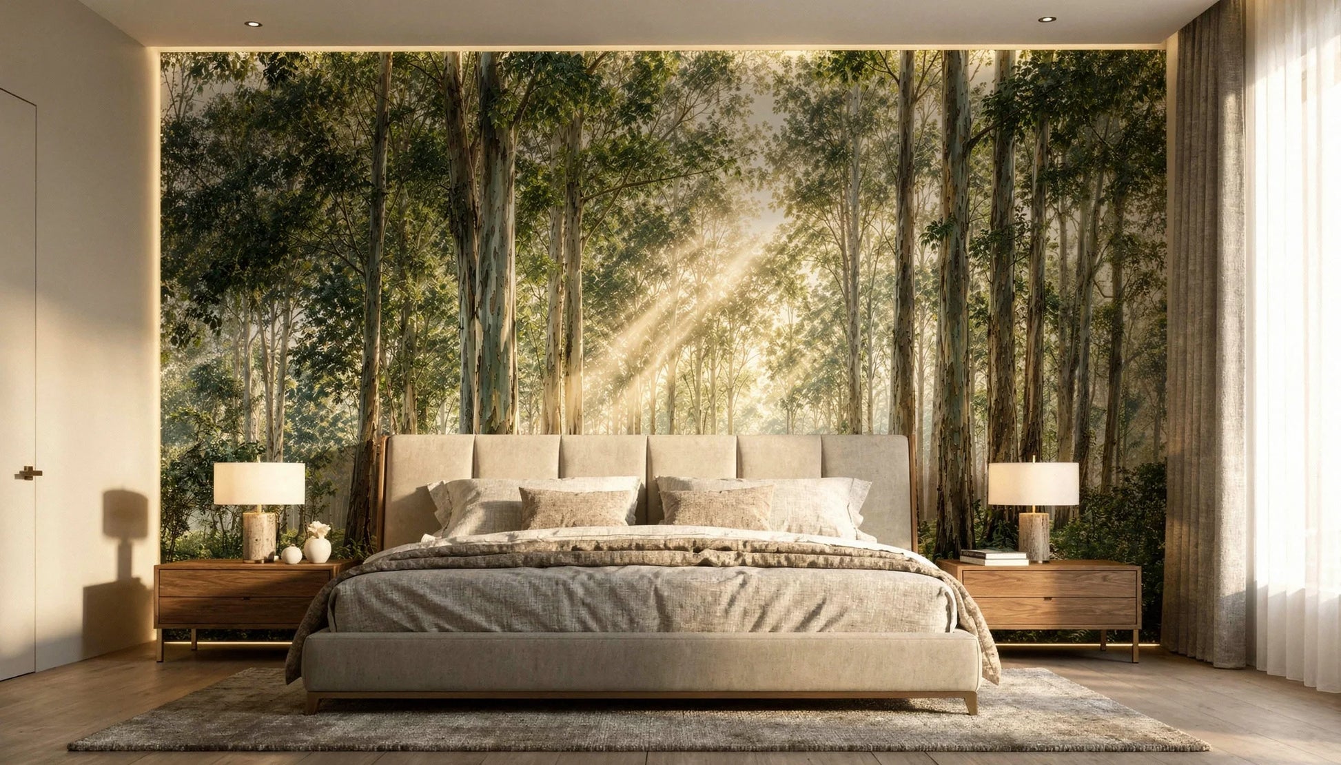 DH-MUR-018 - detalle de mural con acabado mate premium